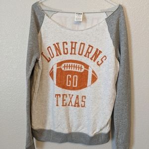 Pink TX Longhorns sweatshirt